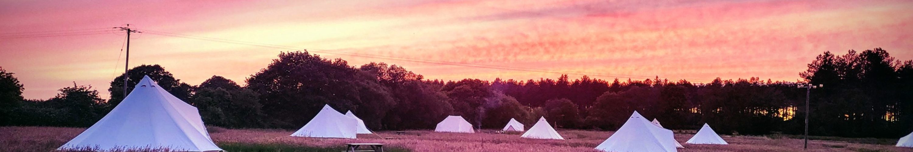 Dorset Glamping CanvasLife Sunset