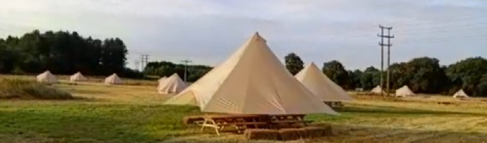 Dorset Bell Tent Rustic Glamping